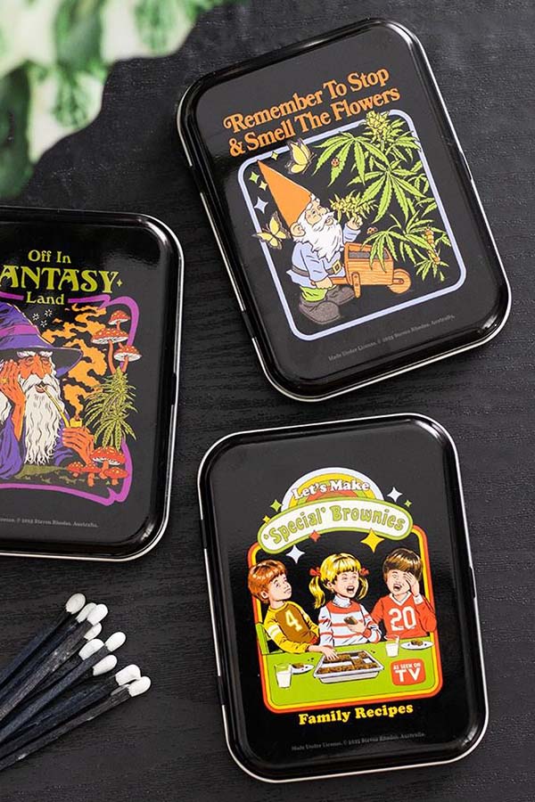 Steven Rhodes: Smell The Flowers | STASH TIN