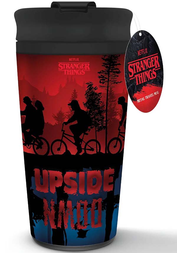 Stranger Things 4: Scene | METAL TRAVEL MUG*