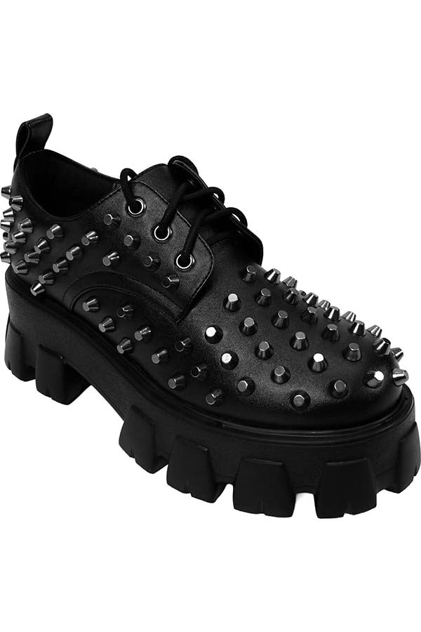 Studded | PLATFORM OXFORDS