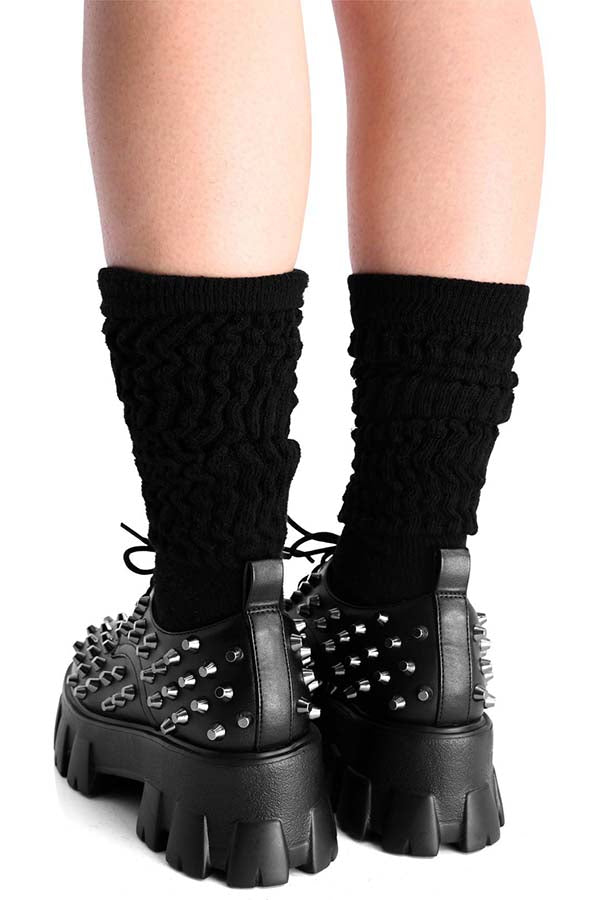 Studded | PLATFORM OXFORDS