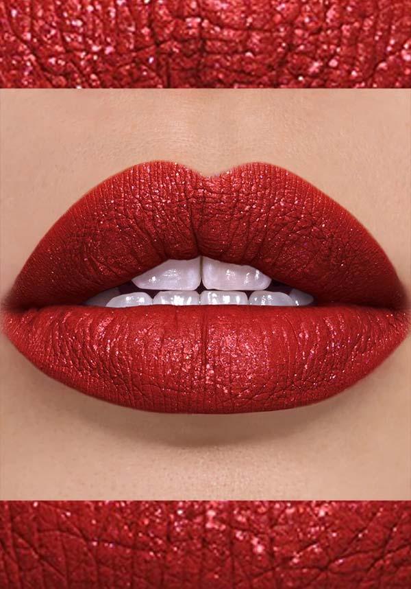 Luvbug | LIQUID LIP COLOUR - Beserk - all, beserkstaple, christmas cosmetics, clickfrenzy15-2023, cosmetics, discountapp, fp, gothic, gothic cosmetics, labelvegan, lip, lips, liquid lipstick, make up, makeup, mar21, matte, pin, pin up, pinup, red, rockabilly, sparkle, sparkly, sugarpill, valentines, vegan