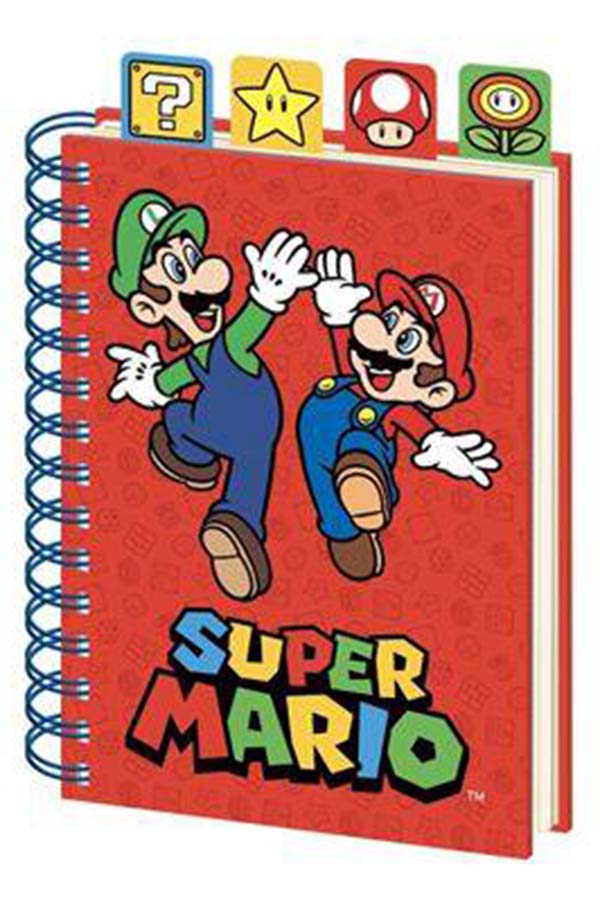 Super Mario Items A5 Wiro | NOTEBOOK