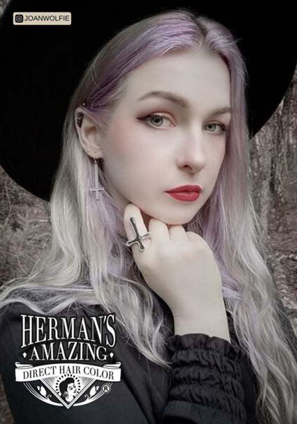 Sylvia Silver | HAIR COLOUR - Beserk - all, clickfrenzy15-2023, cosmetics, discountapp, dye, fp, goth, grey, hair, hair color, hair colour, hair colours, hair dye, hair dyes, hair grey, hair silver, hermans colour, hermans hair colour, labelvegan, silver, vegan