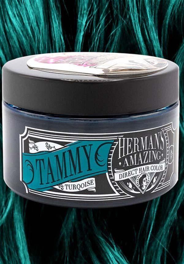Tammy Turquoise | HAIR COLOUR - Beserk - 420sale, all, clickfrenzy15-2023, cosmetics, discountapp, dye, fp, green, hair, hair blue, hair colour, hair dye, hair dyes, hair green, hair turquoise, hermans colour, hermans hair colour, labelvegan, mermaid hair, turquoise, vegan