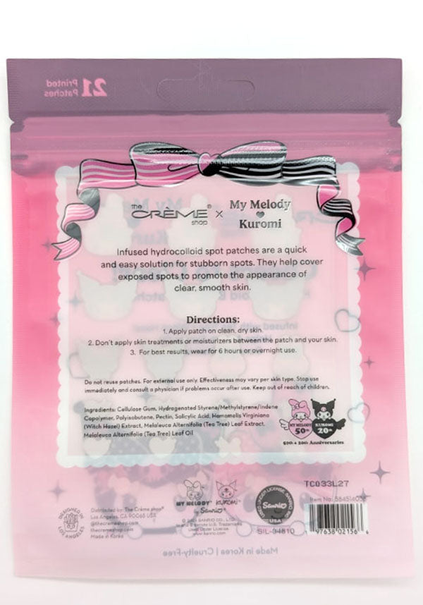 My Melody & Kuromi Hydrocolloid | BLEMISH PATCHES
