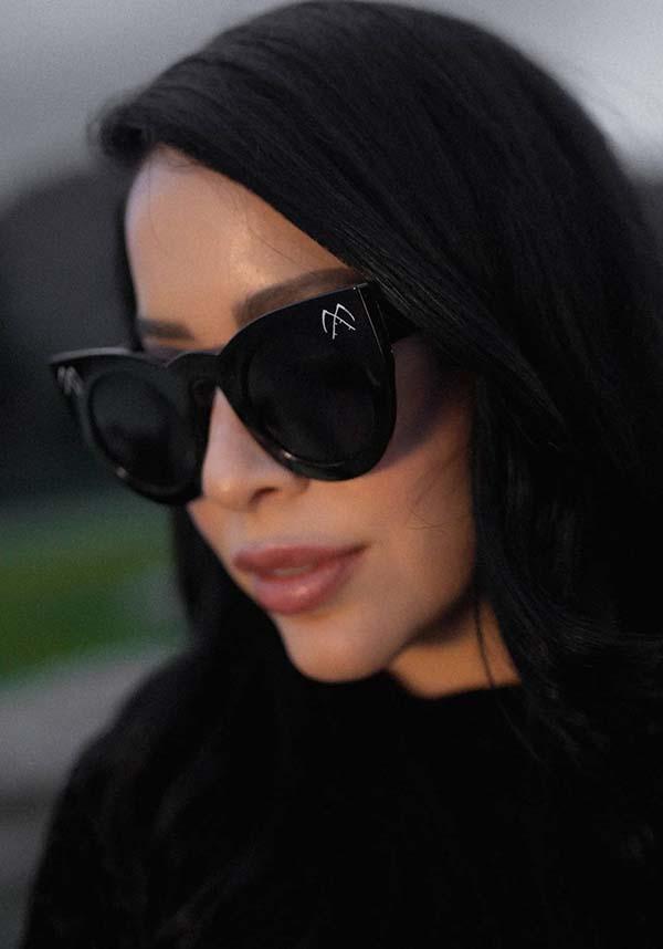 Suki | SUNGLASSES - Beserk - accessories, all, all ladies, black, christmas gift, christmas gifts, discountapp, fp, gift, gift idea, gift ideas, gifts, googleshopping, goth, goth summer, goth summer clothing, gothic, gothic accessories, ladies, ladies accessories, may23, R210523, summer, summer goth, sunglasses, theprettycult, TPCD606, women, womens