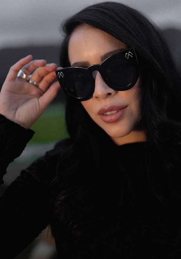 Suki | SUNGLASSES - Beserk - accessories, all, all ladies, black, christmas gift, christmas gifts, discountapp, fp, gift, gift idea, gift ideas, gifts, googleshopping, goth, goth summer, goth summer clothing, gothic, gothic accessories, ladies, ladies accessories, may23, R210523, summer, summer goth, sunglasses, theprettycult, TPCD606, women, womens