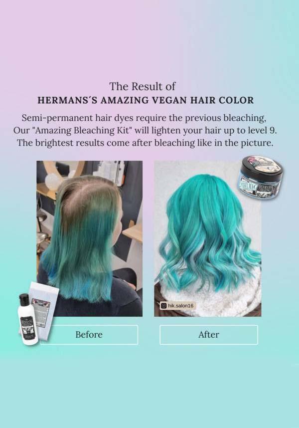 Thelma Turquoise | HAIR COLOUR - Beserk - 420sale, all, blue, clickfrenzy15-2023, cosmetics, discountapp, dye, fp, green, hair, hair blue, hair colour, hair dye, hair dyes, hair green, hair products, hair turquoise, hermans colour, hermans hair colour, labelvegan, turquoise, vegan