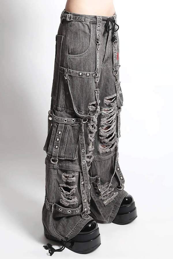 Shredder Denim Power Black Street | PANTS