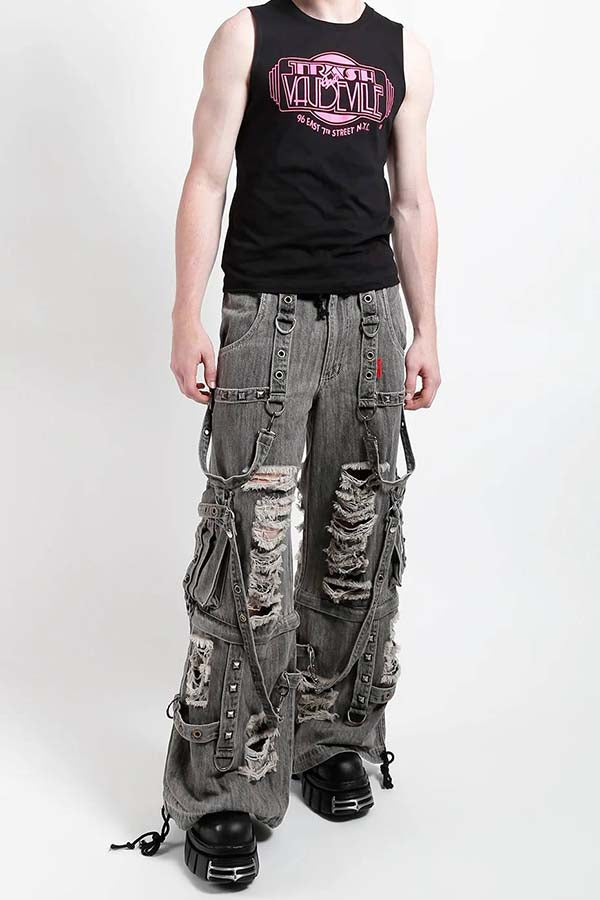 Shredder Denim Power Black Street | PANTS