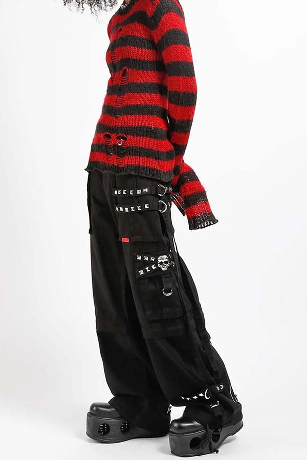 Stud Zippoff | CARGO PANTS