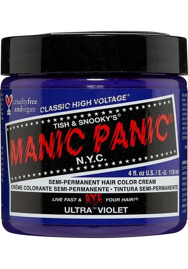 Ultra Violet | CLASSIC COLOUR - Beserk - all, blue, clickfrenzy15-2023, cosmetics, cpgstinc, discountapp, dye, ebaymp, fp, hair blue, hair colour, hair dye, hair products, labelvegan, manic panic, manic panic hair, purple, vegan, violet
