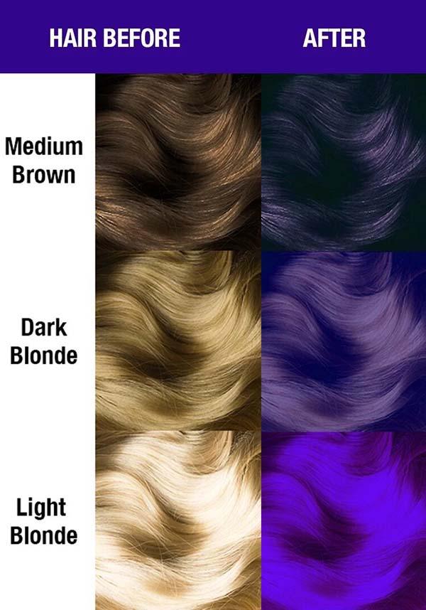 Ultra Violet | CLASSIC COLOUR - Beserk - all, blue, clickfrenzy15-2023, cosmetics, cpgstinc, discountapp, dye, ebaymp, fp, hair blue, hair colour, hair dye, hair products, labelvegan, manic panic, manic panic hair, purple, vegan, violet