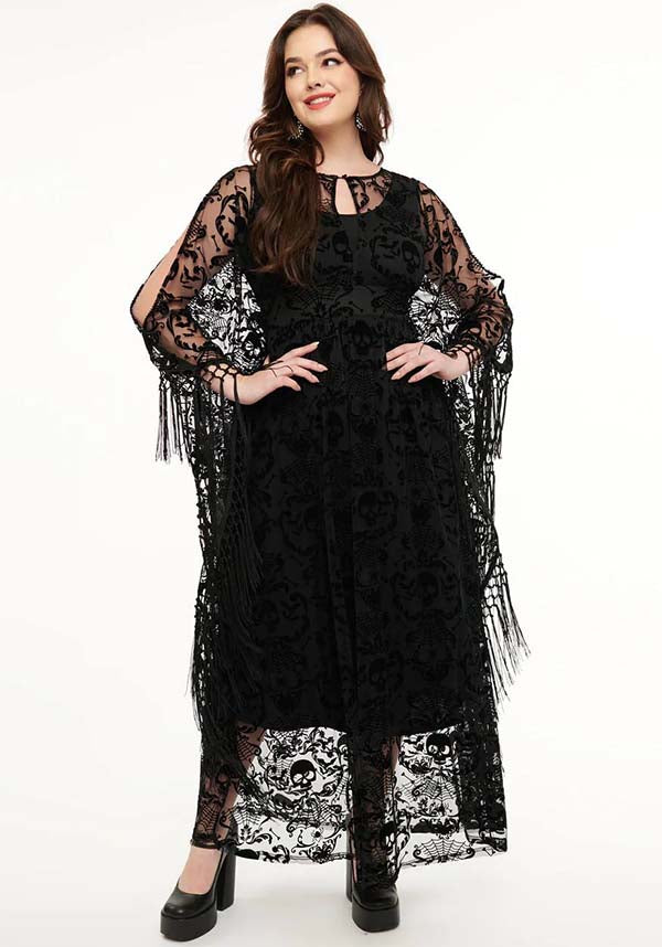 Baroque Skull Burnout | CAFTAN**