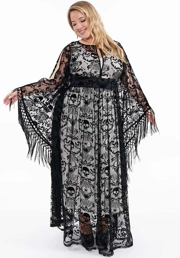 Baroque Skull Burnout | CAFTAN**