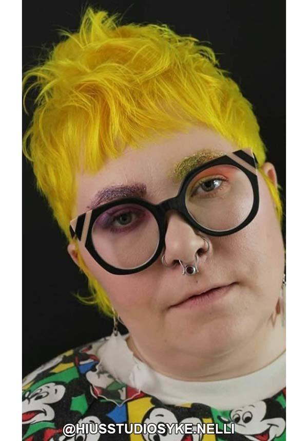 UV Lemon Daisy | HAIR COLOUR - Beserk - all, bright yellow, clickfrenzy15-2023, cosmetics, discountapp, dye, fp, hair, hair colour, hair dye, hair dyes, hair yellow, hermans colour, hermans hair colour, labeluvreactive, labelvegan, rainbow, uv, uvreactive, uvreactive1, vegan, yellow