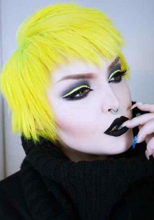 UV Lemon Daisy | HAIR COLOUR - Beserk - all, bright yellow, clickfrenzy15-2023, cosmetics, discountapp, dye, fp, hair, hair colour, hair dye, hair dyes, hair yellow, hermans colour, hermans hair colour, labeluvreactive, labelvegan, rainbow, uv, uvreactive, uvreactive1, vegan, yellow