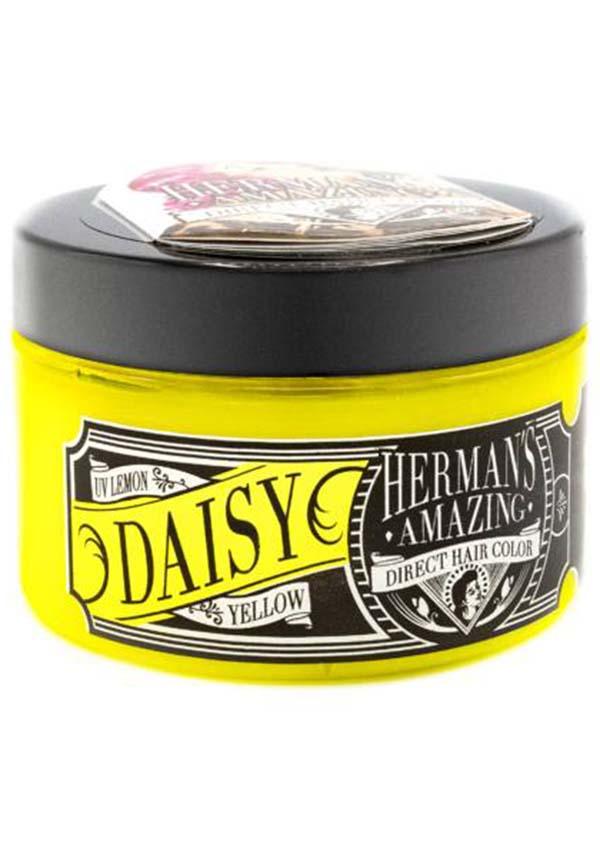 UV Lemon Daisy | HAIR COLOUR - Beserk - all, bright yellow, clickfrenzy15-2023, cosmetics, discountapp, dye, fp, hair, hair colour, hair dye, hair dyes, hair yellow, hermans colour, hermans hair colour, labeluvreactive, labelvegan, rainbow, uv, uvreactive, uvreactive1, vegan, yellow