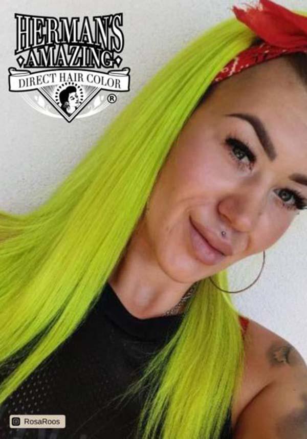 UV Lemon Daisy | HAIR COLOUR - Beserk - all, bright yellow, clickfrenzy15-2023, cosmetics, discountapp, dye, fp, hair, hair colour, hair dye, hair dyes, hair yellow, hermans colour, hermans hair colour, labeluvreactive, labelvegan, rainbow, uv, uvreactive, uvreactive1, vegan, yellow