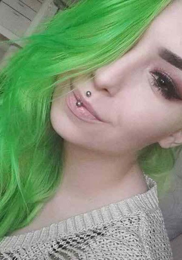 UV Olivia Green | HAIR COLOUR - Beserk - 420sale, all, bright green, clickfrenzy15-2023, cosmetics, discountapp, dye, fp, green, hair, hair colour, hair dye, hair dyes, hair green, hermans colour, hermans hair colour, labeluvreactive, labelvegan, lime green, neon, neon green, rainbow, uv, uvreactive, uvreactive1, vegan