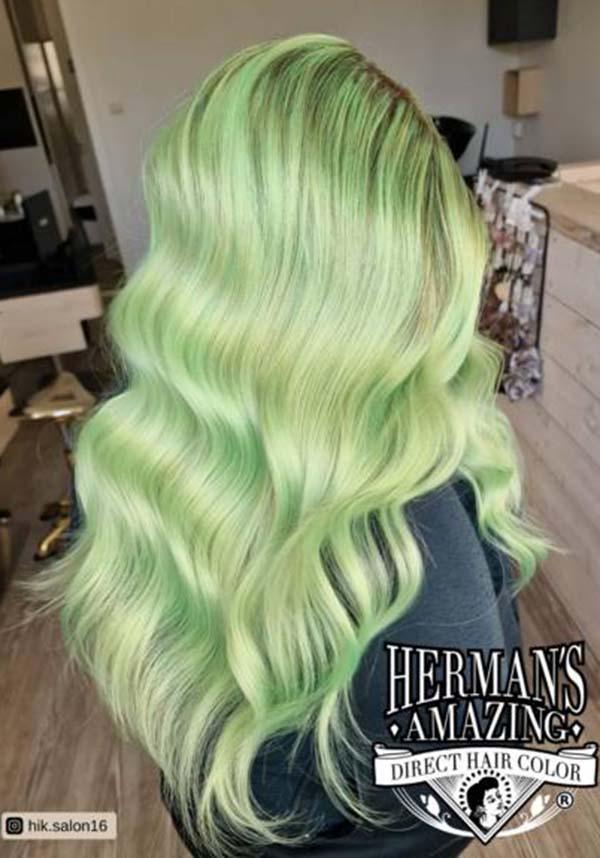 UV Olivia Green | HAIR COLOUR - Beserk - 420sale, all, bright green, clickfrenzy15-2023, cosmetics, discountapp, dye, fp, green, hair, hair colour, hair dye, hair dyes, hair green, hermans colour, hermans hair colour, labeluvreactive, labelvegan, lime green, neon, neon green, rainbow, uv, uvreactive, uvreactive1, vegan