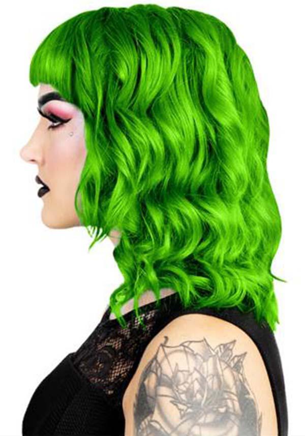 UV Olivia Green | HAIR COLOUR - Beserk - 420sale, all, bright green, clickfrenzy15-2023, cosmetics, discountapp, dye, fp, green, hair, hair colour, hair dye, hair dyes, hair green, hermans colour, hermans hair colour, labeluvreactive, labelvegan, lime green, neon, neon green, rainbow, uv, uvreactive, uvreactive1, vegan