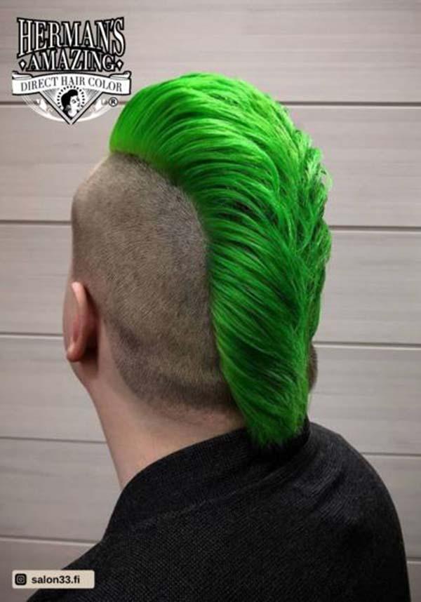 UV Olivia Green | HAIR COLOUR - Beserk - 420sale, all, bright green, clickfrenzy15-2023, cosmetics, discountapp, dye, fp, green, hair, hair colour, hair dye, hair dyes, hair green, hermans colour, hermans hair colour, labeluvreactive, labelvegan, lime green, neon, neon green, rainbow, uv, uvreactive, uvreactive1, vegan