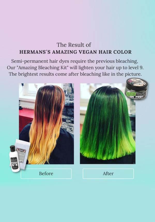 UV Olivia Green | HAIR COLOUR - Beserk - 420sale, all, bright green, clickfrenzy15-2023, cosmetics, discountapp, dye, fp, green, hair, hair colour, hair dye, hair dyes, hair green, hermans colour, hermans hair colour, labeluvreactive, labelvegan, lime green, neon, neon green, rainbow, uv, uvreactive, uvreactive1, vegan
