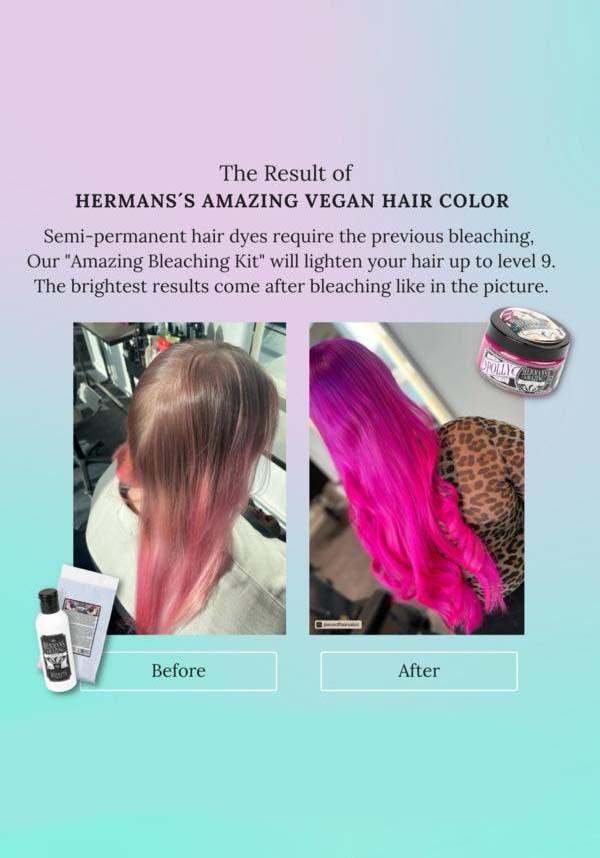 UV Peggy Pink | HAIR COLOUR - Beserk - all, bright pink, clickfrenzy15-2023, cosmetics, discountapp, dye, fp, hair, hair colour, hair dye, hair dyes, hair pink, hermans colour, hermans hair colour, labeluvreactive, labelvegan, pastel goth, pink, uvreactive, uvreactive1, vegan