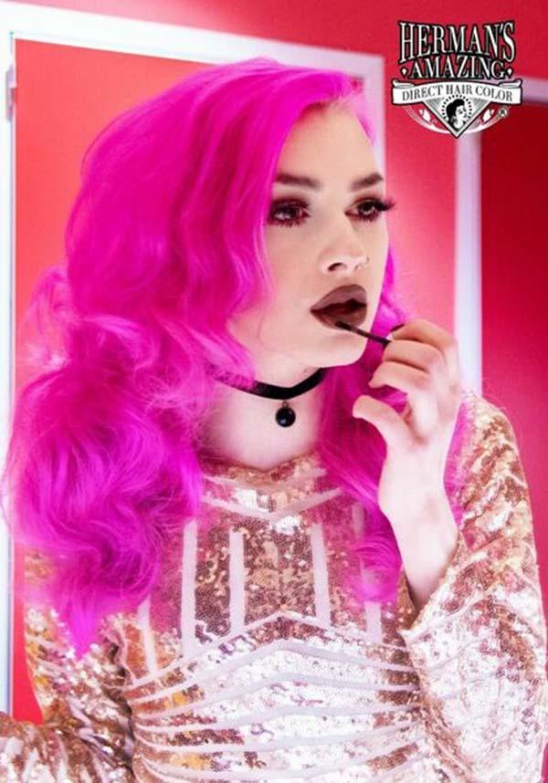 UV Peggy Pink | HAIR COLOUR - Beserk - all, bright pink, clickfrenzy15-2023, cosmetics, discountapp, dye, fp, hair, hair colour, hair dye, hair dyes, hair pink, hermans colour, hermans hair colour, labeluvreactive, labelvegan, pastel goth, pink, uvreactive, uvreactive1, vegan