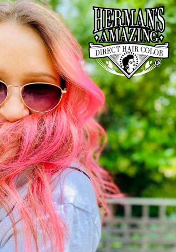 UV Polly Pink | HAIR COLOUR - Beserk - all, clickfrenzy15-2023, cosmetics, discountapp, dye, fp, hair, hair colour, hair dye, hair dyes, hair pink, hermans colour, hermans hair colour, labeluvreactive, labelvegan, light pink, pastel, pastel goth, pink, uv, uvreactive, uvreactive1, vegan
