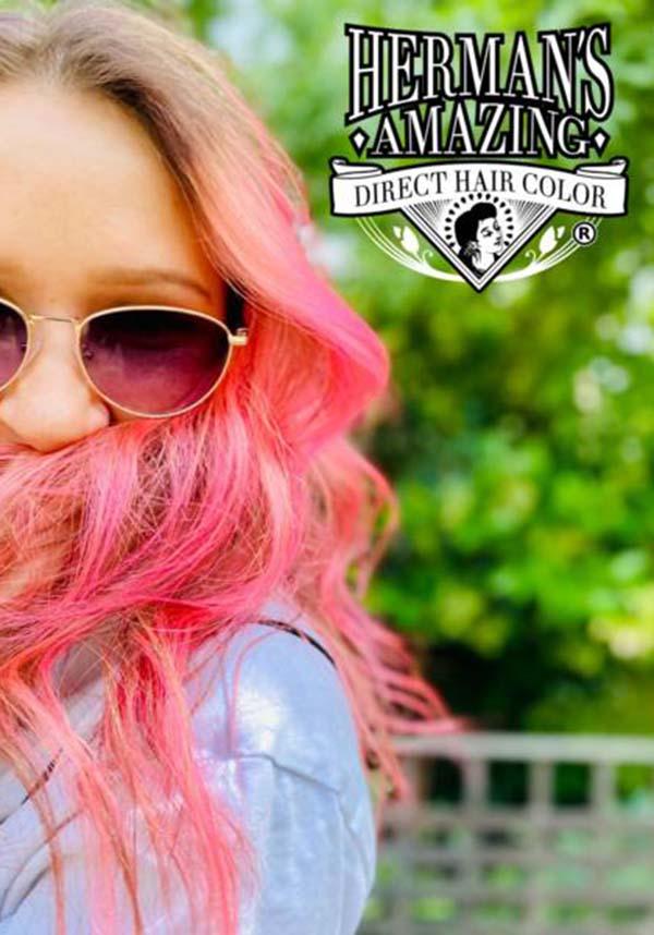 UV Polly Pink | HAIR COLOUR - Beserk - all, clickfrenzy15-2023, cosmetics, discountapp, dye, fp, hair, hair colour, hair dye, hair dyes, hair pink, hermans colour, hermans hair colour, labeluvreactive, labelvegan, light pink, pastel, pastel goth, pink, uv, uvreactive, uvreactive1, vegan