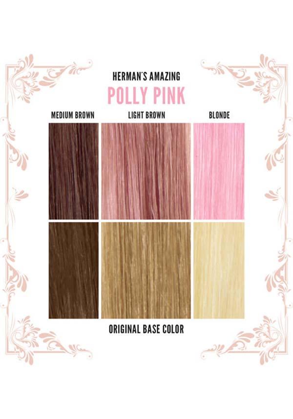 UV Polly Pink | HAIR COLOUR - Beserk - all, clickfrenzy15-2023, cosmetics, discountapp, dye, fp, hair, hair colour, hair dye, hair dyes, hair pink, hermans colour, hermans hair colour, labeluvreactive, labelvegan, light pink, pastel, pastel goth, pink, uv, uvreactive, uvreactive1, vegan
