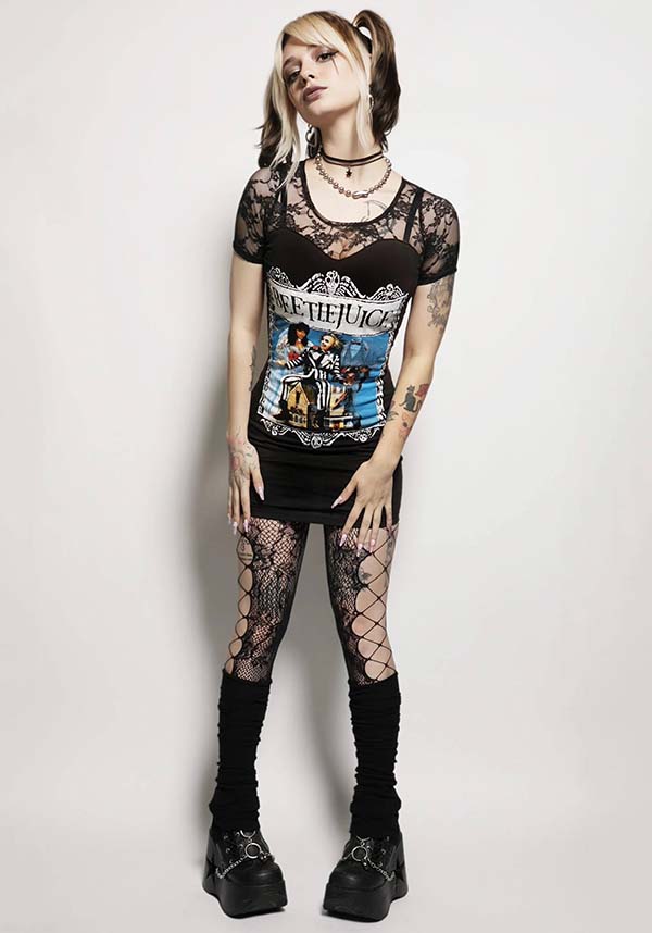 Beetlejuice | LACE DRESS*