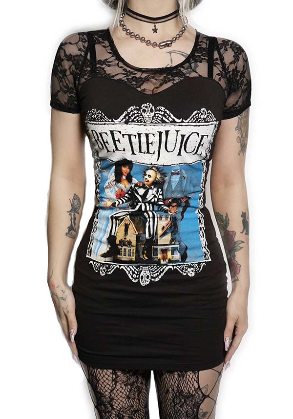 Beetlejuice | LACE DRESS*