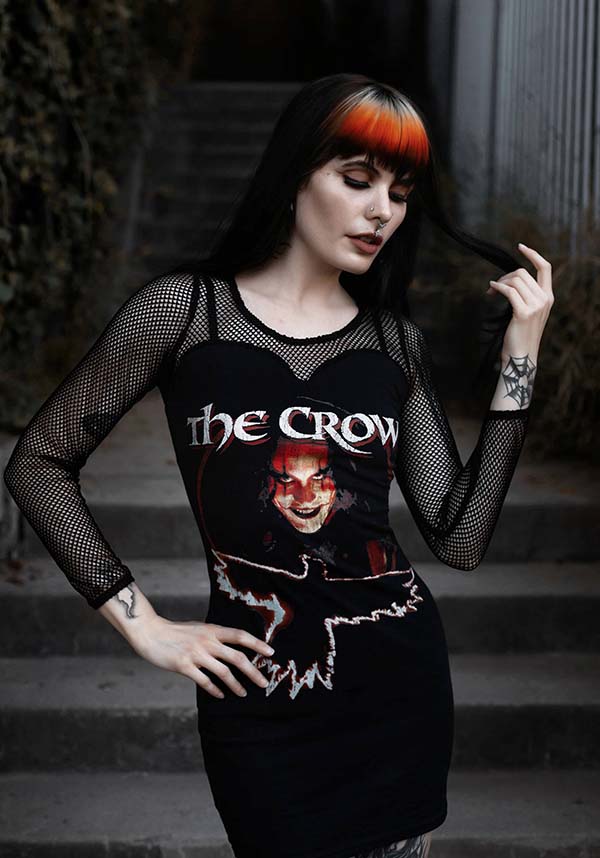 The Crow | FISHNET DRESS*
