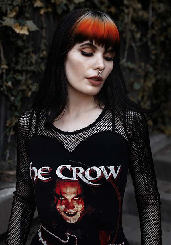 The Crow | FISHNET DRESS*