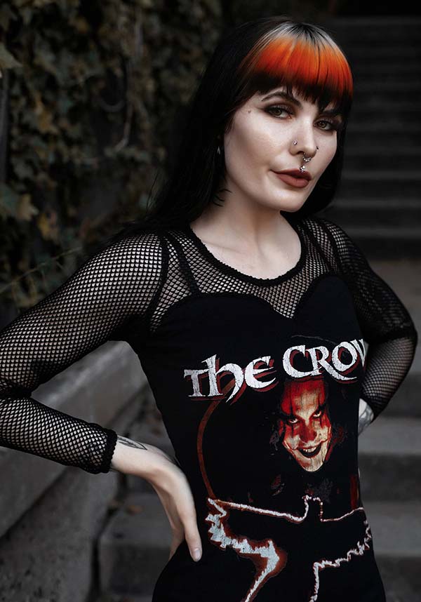 The Crow | FISHNET DRESS*