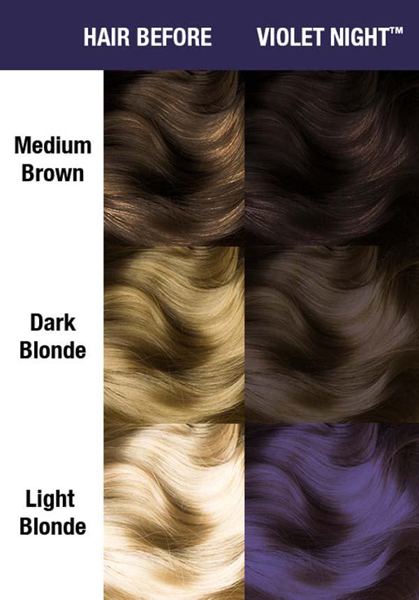 Violet Night | AMPLIFIED COLOUR - Beserk - all, clickfrenzy15-2023, cosmetics, cpgstinc, discountapp, dye, ebaymp, fp, goth, hair colour, hair dye, hair products, hair purple, hair violet, labelvegan, manic panic, manic panic hair, vegan, violet