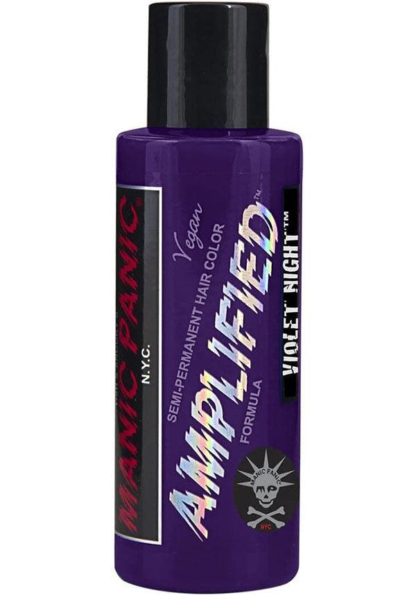 Violet Night | AMPLIFIED COLOUR - Beserk - all, clickfrenzy15-2023, cosmetics, cpgstinc, discountapp, dye, ebaymp, fp, goth, hair colour, hair dye, hair products, hair purple, hair violet, labelvegan, manic panic, manic panic hair, vegan, violet