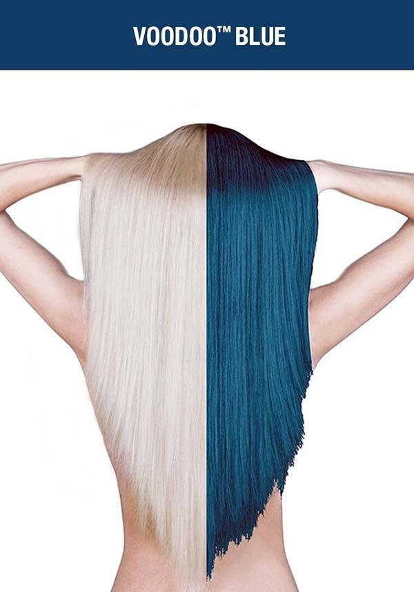 Voodoo Blue | AMPLIFIED COLOUR - Beserk - all, blue, clickfrenzy15-2023, cosmetics, cpgstinc, discountapp, dye, ebaymp, fp, hair blue, hair colour, hair dye, hair products, hair turquoise, labelvegan, manic panic, manic panic hair, turquoise, vegan