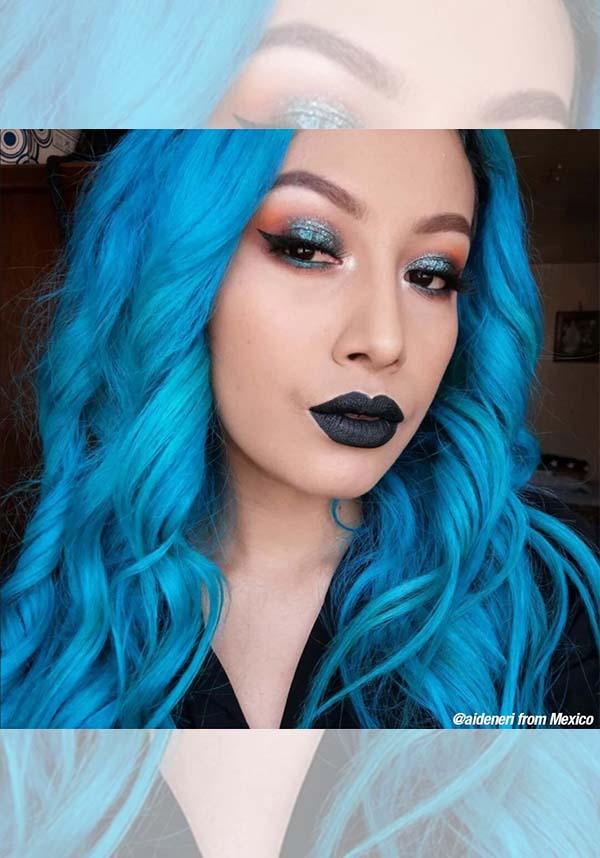 Voodoo Blue | CLASSIC COLOUR - Beserk - all, blue, clickfrenzy15-2023, cosmetics, cpgstinc, discountapp, dye, ebaymp, fp, hair blue, hair colour, hair dye, hair products, hair turquoise, labelvegan, manic panic, manic panic hair, turquoise, vegan