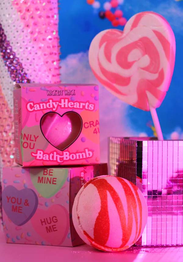 Candy Hearts | BATH BOMB*