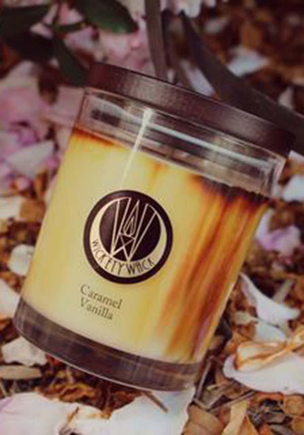 Wick’ety Wack Caramel Vanilla Candle Medium Buy Online Australia