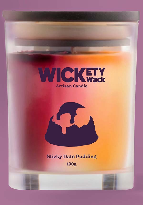 Wick’ety Wack Sticky Date Pudding - Front View