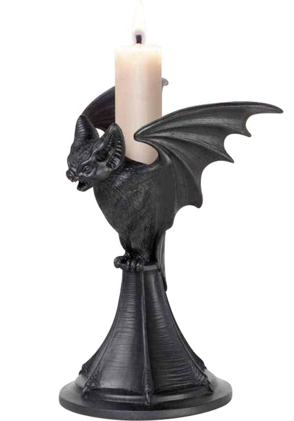 Bat | CANDLESTICK` - Beserk - AGKOBDGZLZN, alchemy gothic, all, bat, bats, black, candle, candle holder, candles, christmas gift, christmas gifts, clickfrenzy15-2023, discountapp, fp, gift, gift idea, gift ideas, gifts, googleshopping, goth, goth homeware, goth homewares, gothic, gothic gifts, gothic homeware, gothic homewares, halloween homeware, halloween homewares, home, homeware, homewares, mar23, R050323