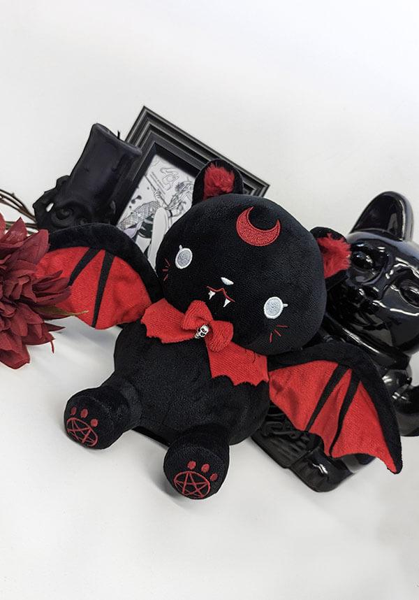 Bloodmoon | PLUSH - Beserk - all, apr23, bat, bats, beserk, black, black cat, BLOODMOON, cat, cats, christmas gift, christmas gifts, discountapp, fp, gift, gift idea, gift ideas, gifts, goth, gothic, gothic gifts, homewares, kids plush, labelexclusive, mens valentines gifts, mothers day, mothersday, mothersdaycosy, plush, plush toy, plush toys, plushies, plushy, R250423, red, red and black, soft plush, valentines, valentines day, valentines gifts, wholesale