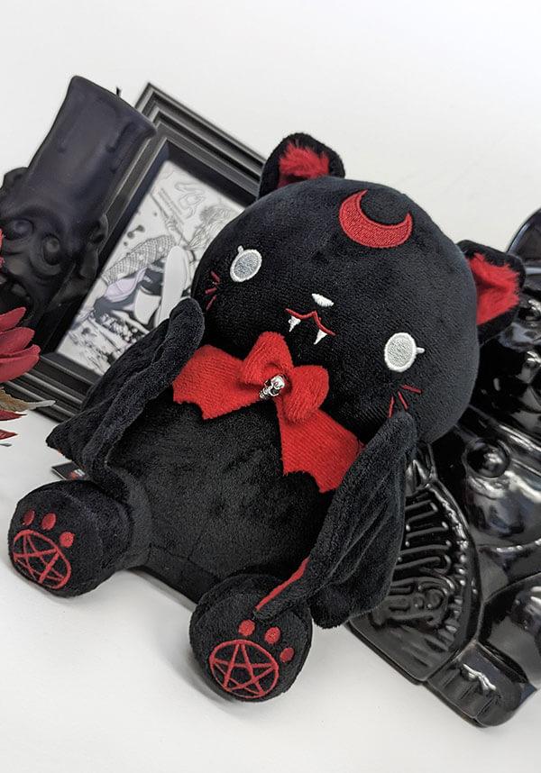Bloodmoon | PLUSH - Beserk - all, apr23, bat, bats, beserk, black, black cat, BLOODMOON, cat, cats, christmas gift, christmas gifts, discountapp, fp, gift, gift idea, gift ideas, gifts, goth, gothic, gothic gifts, homewares, kids plush, labelexclusive, mens valentines gifts, mothers day, mothersday, mothersdaycosy, plush, plush toy, plush toys, plushies, plushy, R250423, red, red and black, soft plush, valentines, valentines day, valentines gifts, wholesale