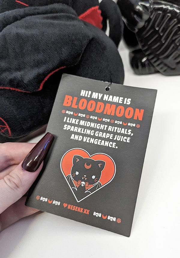 Bloodmoon | PLUSH - Beserk - all, apr23, bat, bats, beserk, black, black cat, BLOODMOON, cat, cats, christmas gift, christmas gifts, discountapp, fp, gift, gift idea, gift ideas, gifts, goth, gothic, gothic gifts, homewares, kids plush, labelexclusive, mens valentines gifts, mothers day, mothersday, mothersdaycosy, plush, plush toy, plush toys, plushies, plushy, R250423, red, red and black, soft plush, valentines, valentines day, valentines gifts, wholesale