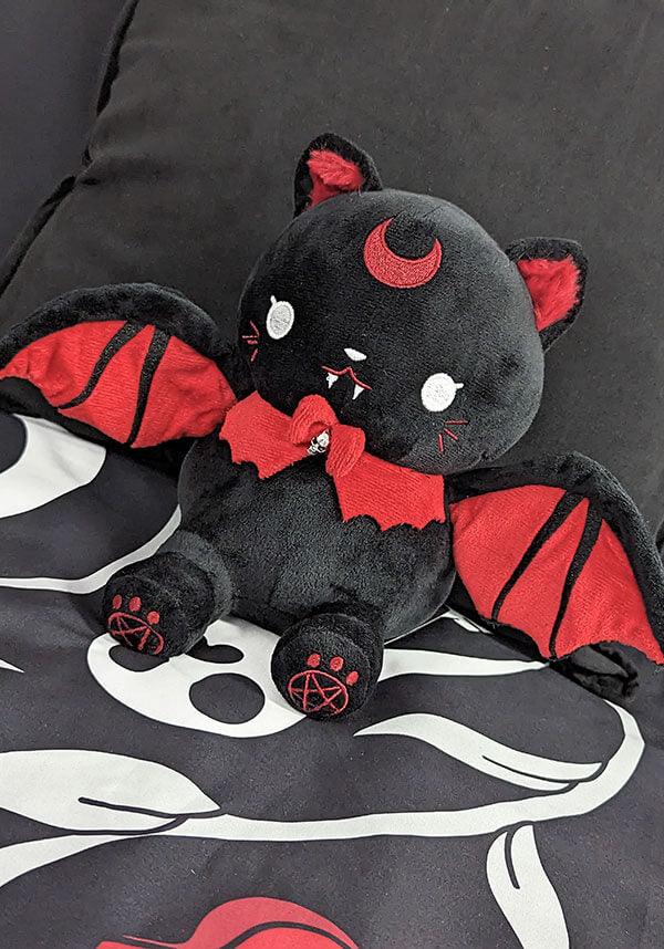 Bloodmoon | PLUSH - Beserk - all, apr23, bat, bats, beserk, black, black cat, BLOODMOON, cat, cats, christmas gift, christmas gifts, discountapp, fp, gift, gift idea, gift ideas, gifts, goth, gothic, gothic gifts, homewares, kids plush, labelexclusive, mens valentines gifts, mothers day, mothersday, mothersdaycosy, plush, plush toy, plush toys, plushies, plushy, R250423, red, red and black, soft plush, valentines, valentines day, valentines gifts, wholesale